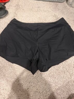 NOBULL Black Women's Athletic Shorts - High-Waist Training Briefs